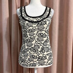 Rafaella Floral Tank Top Sz Small